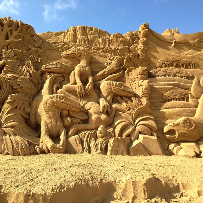 Sandskulpturfestival Soendervig 2015